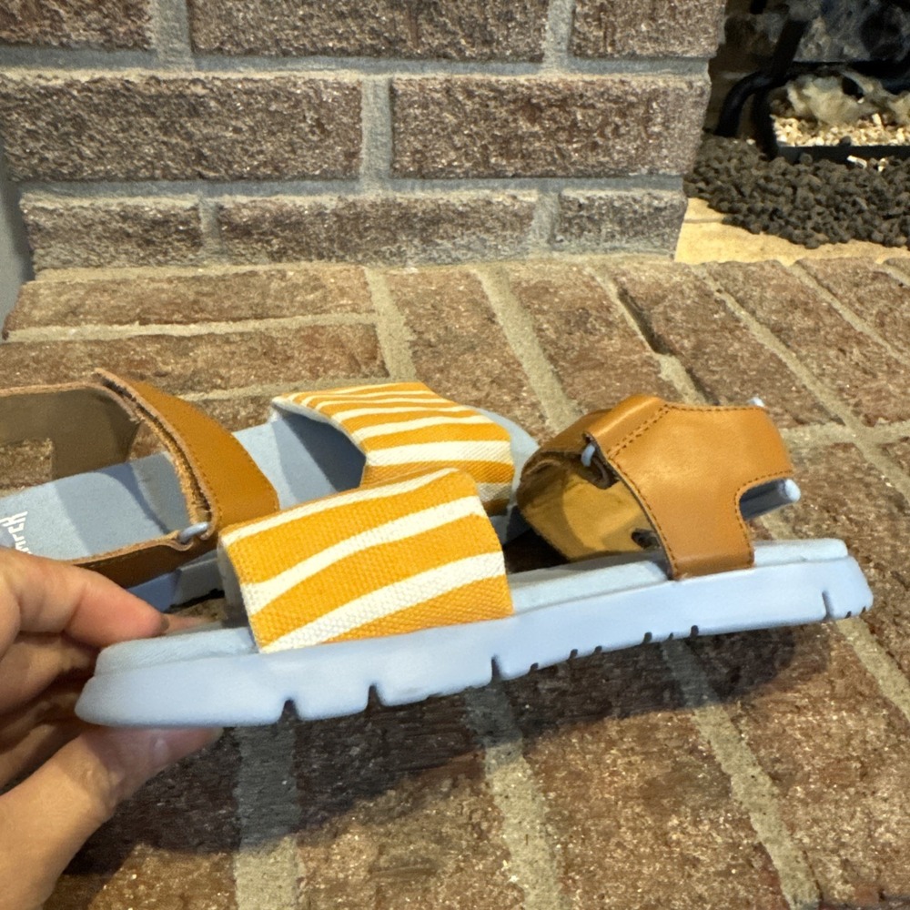 Camper Kids Oruga Leather Sandals Multicolor Strap Sandals, size 33 #271 - Picture 12 of 16